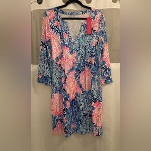 Lilly Pulitzer Dress.   Med. Beautiful multi color dress